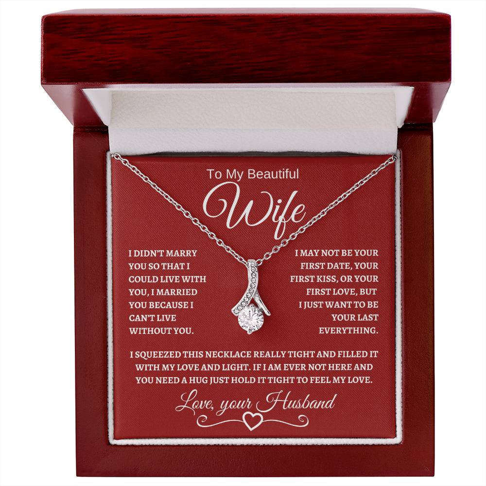 To My Wife : Alluring Beauty Necklace