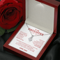 To My Daughter W&R From Dad : Alluring Beauty Necklace