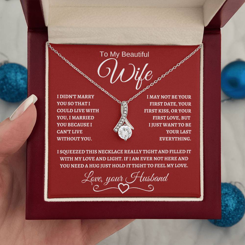 To My Wife : Alluring Beauty Necklace