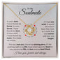 To My Soulmate | I Love You, Forever & Always - Love Knot Necklace