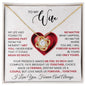 To My Wife ❤️- Love Knot Necklace
