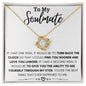 To My Soulmate | Back The Clock | Love Knot Necklace