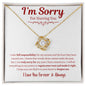Im Sorry For Hurting You: WR : Love Knot Necklace