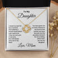 To My Daughter | Love Knot Necklace