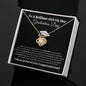 To My Daughter | Graduation Day | Love Knot Necklace | BW