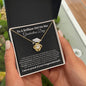 To My Daughter | Graduation Day | Love Knot Necklace | BW