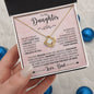 To My Daughter | Love You Forever, Dad | Love Knot Necklace