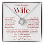 To My Beautiful Wife : W&R