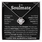 To My Soulmate | Deeply In Love | Love Knot Necklace