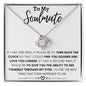 To My Soulmate | Back The Clock | Love Knot Necklace