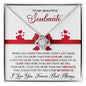 To My Beautiful Soulmate - Love Knot Necklace