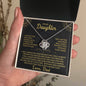 To My Daughter | Biggest Fan | Love Knot Necklace