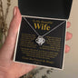 To My Beautiful Wife | My Dreams | Love Knot Necklace
