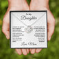 To My Daughter | Love Knot Necklace