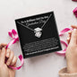 To My Daughter | Graduation Day | Love Knot Necklace | BW