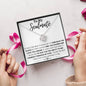 To My Soulmate | Back The Clock | Love Knot Necklace