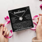 To My Soulmate | Deeply In Love | Love Knot Necklace