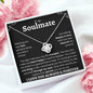 To My Soulmate | Deeply In Love | Love Knot Necklace
