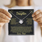 To My Daughter | Biggest Fan | Love Knot Necklace
