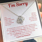 Im Sorry : WR #2 : Love Knot Necklace