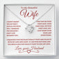 To My Beautiful Wife : W&R : Heart String