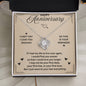 HAPPY ANNIVERSARY I LOVE YOU | Love Knot Necklace