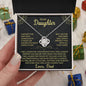 To My Daughter | Biggest Fan | Love Knot Necklace