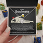 To My Soulmate | Man Bod w/b | Love Knot Necklace