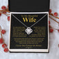 To My Beautiful Wife | My Dreams | Love Knot Necklace