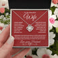 To My Wife : RW : Love Knot Necklace