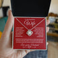 To My Wife : RW : Love Knot Necklace
