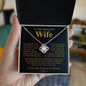 To My Beautiful Wife | My Dreams | Love Knot Necklace