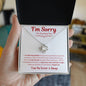 Im Sorry For Hurting You: WR : Love Knot Necklace