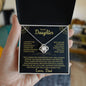 To My Daughter | Biggest Fan | Love Knot Necklace