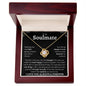 To My Soulmate | Deeply In Love | Love Knot Necklace