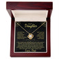 To My Daughter | Biggest Fan | Love Knot Necklace