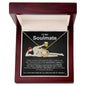 To My Soulmate | Man Bod w/b | Love Knot Necklace