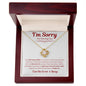 Im Sorry For Hurting You: WR : Love Knot Necklace