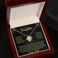 To My Daughter | Biggest Fan | Love Knot Necklace