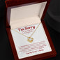 Im Sorry For Hurting You: WR : Love Knot Necklace
