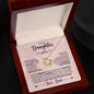 To My Daughter | Love You Forever, Dad | Love Knot Necklace