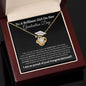 To My Daughter | Graduation Day | Love Knot Necklace | BW