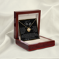 To My Beautiful Wife : BWGold : Love Knot Necklace