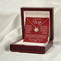 To My Wife : RW : Love Knot Necklace
