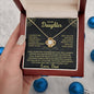 To My Daughter | Biggest Fan | Love Knot Necklace