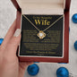To My Beautiful Wife | My Dreams | Love Knot Necklace