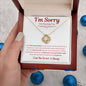 Im Sorry For Hurting You: WR : Love Knot Necklace
