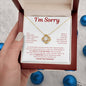 Im Sorry : WR #2 : Love Knot Necklace
