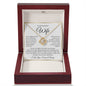 To My Beautiful Wife : WBGold : Love Knot Necklace