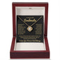 To My Soulmate | Time Ceases to Exist | Love Knot Necklace - BG